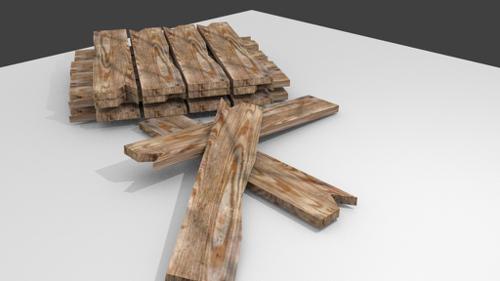 Wood sim(rigged body) preview image